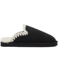 Mou - Suede Slippers - Lyst