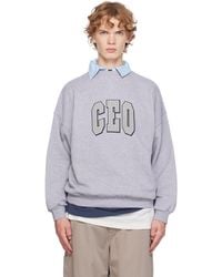 Balenciaga - 'ceo' Team Logo Dry Molleton Shirt Crewneck - Lyst