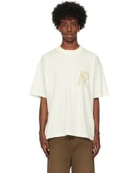 Represent - Masking Tape Initial T-Shirt - Lyst