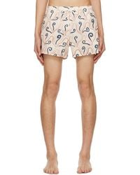 Commas - Printed Swim Shorts - Lyst