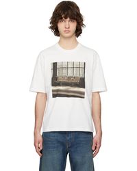 Jil Sander - Off- Printed T-Shirt - Lyst