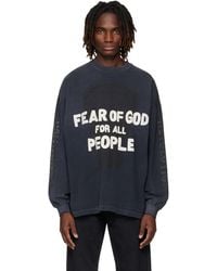Fear Of God - ブラック Relaxed 'Future' Tシャツ - Lyst
