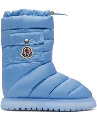Moncler - Blue Gaia Pocket Down Boots - Lyst