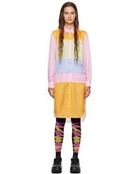Comme des Garçons - Multicolor Paneled Midi Dress - Lyst