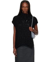 Issey Miyake - November Silk Mohair Hand-Knit Vest - Lyst