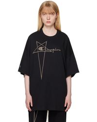 Rick Owens - Champion Edition Tommy T-Shirt - Lyst