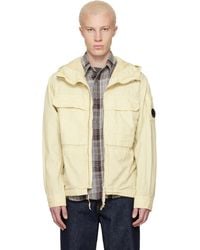 C.P. Company - Micro-Reps Hooded Lens Overshirt - Lyst