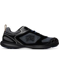 Burberry - Baskets De Sport Matrix Noires - Lyst