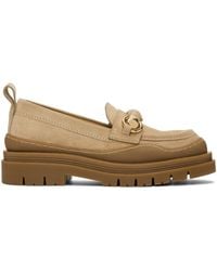 See By Chloé - Beige Lylia Loafers - Lyst