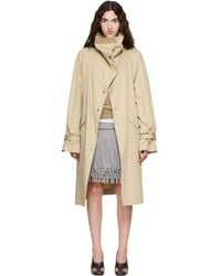 TOTEME - Oversized Cotton Trench Coat - Lyst