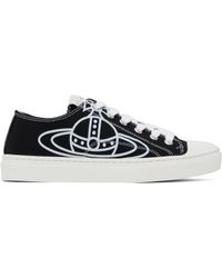 Vivienne Westwood - Baskets Basses De Style Chausson De Gymnastique Noires - Lyst