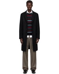 Dries Van Noten - Single-Breasted Wool Coat - Lyst