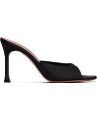 AMINA MUADDI - ブラック Alexa Slipper 95 ヒールサンダル - Lyst