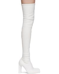 alexander mcqueen thigh high boots
