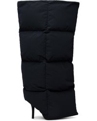 Balenciaga - Bottes Hautes New Wader 110 Mm Noires - Lyst
