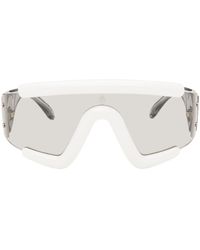 Moncler - White Lancer Sunglasses - Lyst