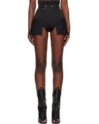 Rick Owens - Temple Dirt Cutoffs Shorts - Lyst