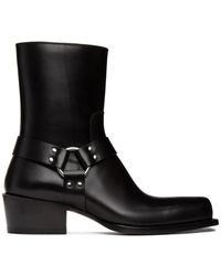 balenciaga rider moto boots