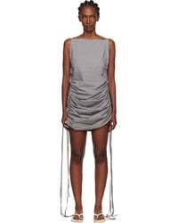 Baserange - Pictorial Strap Midi Dress - Lyst