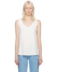 A.P.C. - . Off-white Lucy Tank Top - Lyst