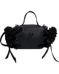 Simone Rocha - Mini Double Ribbon Rosette Top Handle Bag - Lyst