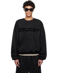Fear Of God - Holiday Modern Crewneck Faux-Suede Sweatshirt - Lyst