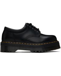Dr. Martens - 8053 Quad Platform-sole Leather Lace-up Shoes - Lyst