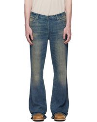Cout de la Liberte - Jimmy Twill Yarn Dye Flare Leg Jeans - Lyst