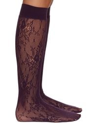 Swedish Stockings - Rosa Lace Knee-High Socks - Lyst