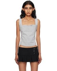 Miaou - Luna Tank Top - Lyst