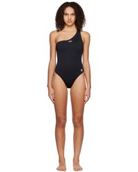 Off-White c/o Virgil Abloh - Black Printed One-piece Swimsuit - Lyst