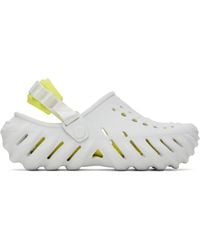 Crocs™ - ホワイト＆イエロー Echo クロッグ - Lyst