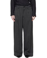 Y's Yohji Yamamoto - Long Straight Trousers - Lyst