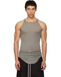 Rick Owens - Temple Basic Rib Tank Top - Lyst