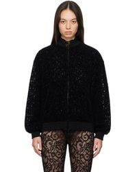 Moschino - Lace Bomber Jacket - Lyst