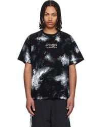 MM6 by Maison Margiela - Paint Splatter T-Shirt - Lyst