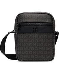HUGO - Grained Faux-Leather Bag - Lyst