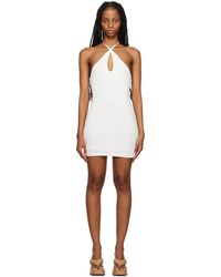 Third Form - Robe courte mode blanc cassé - Lyst