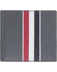 Thom Browne - Rwb Stripe Billfold Wallet - Lyst