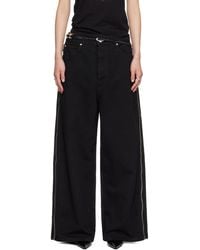 Lu'u Dan - Side Zip Jeans - Lyst