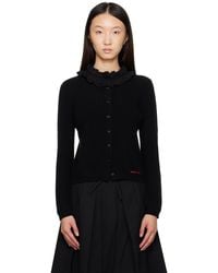 ShuShu/Tong - Collar Embellished Cardigan - Lyst