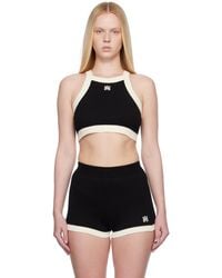 Amiri - Off- Ma Cropped Tank Top - Lyst