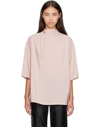Lemaire - Soft Collar Top - Lyst