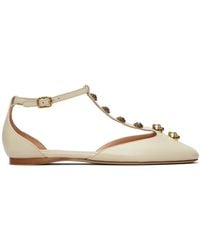 Chloé - Off- Celeste Ballerina Flats - Lyst