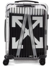 Off-White c/o Virgil Abloh Black Rimowa Edition See Through Carry-on Suitcase