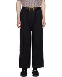Needles - Black H.d. Military Trousers - Lyst