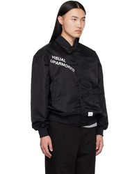 WTAPS Team Stadium Jacket in Black for Men | Lyst