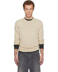 Maison Margiela - Wool-Blend Patch Sweater - Lyst