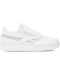 Reebok - Baskets double revenge blanches - club c - Lyst