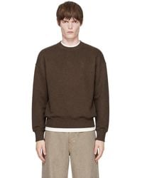 Ami Paris - Tonal Embossed Ami De Coeur Sweatshirt - Lyst